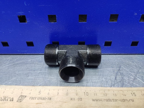 Тройник S36 М30х1,5 - М30х1,5 - М30х1,5 2