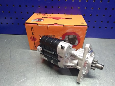 Стартер ред. 12В 4,2КВТ Акита усил. с шест. 40
