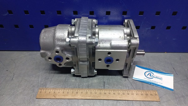 Насос НШ-16 10 левый Тандем 6-ти шлицевой 4,6кг