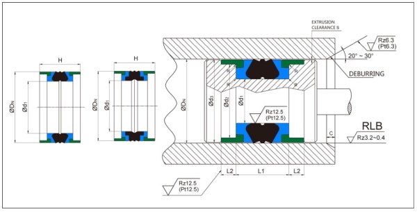 DPM уплотнение поршня