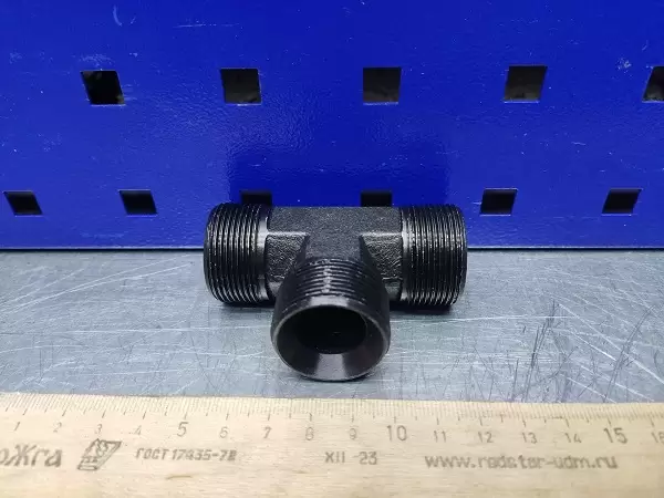 Тройник S36 М30х1,5 - М30х1,5 - М30х1,5 2