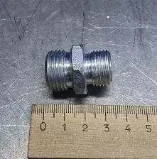 Штуцер соеденительный G12-S22 (BSP12-М18х1.5) гр.S24